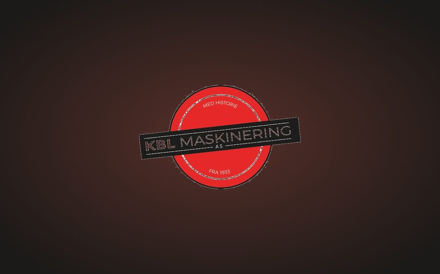 Logoen til KBL Maskinering – «Med historie fra 1933»
