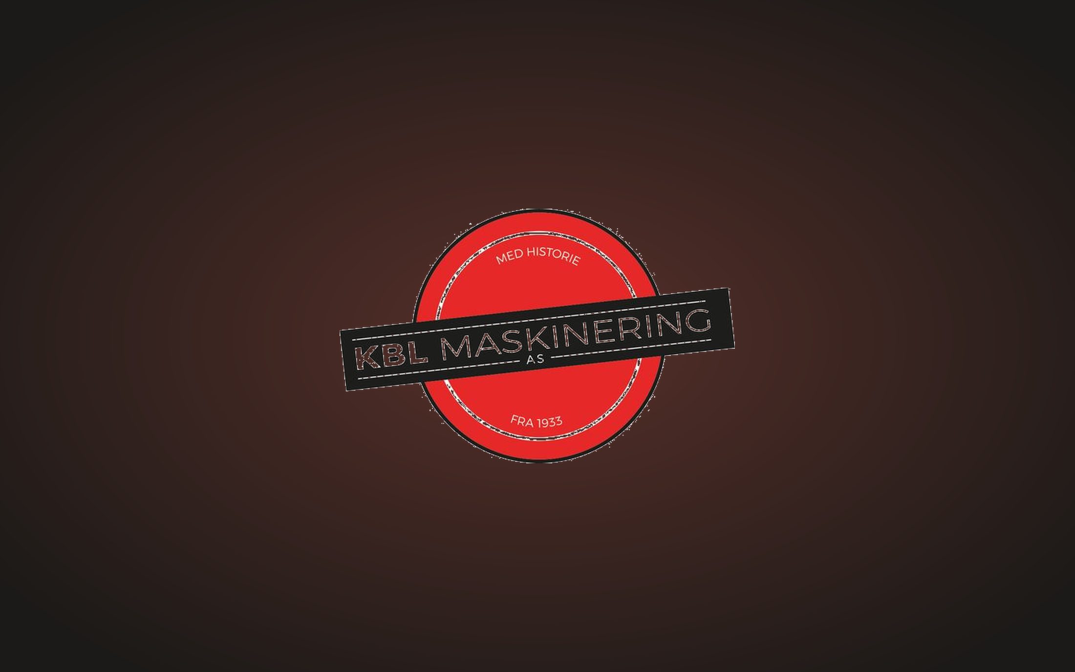 Logoen til KBL Maskinering – «Med historie fra 1933»